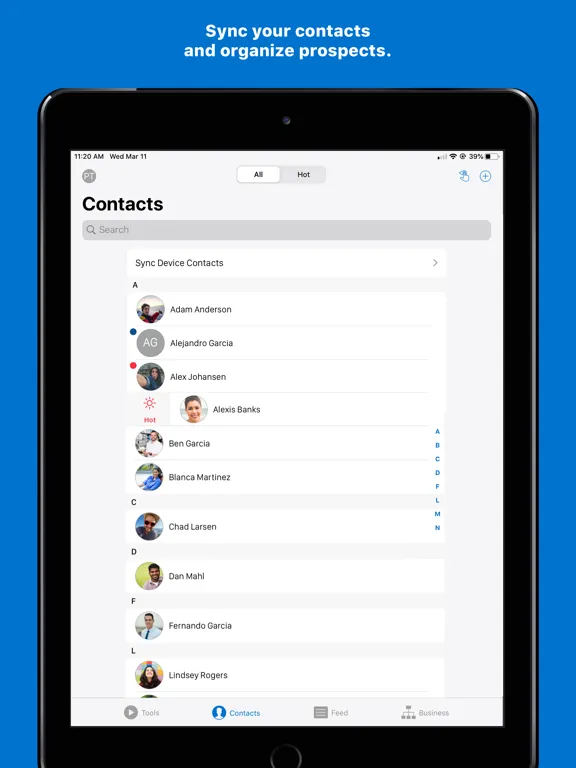 Screenshot di ASEA Connect 2.0 iPad 